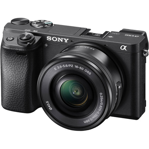 Câmera Sony Alpha A6300 C/ 16-50mm 4k Mirrorless Wi-fi C/ Nf