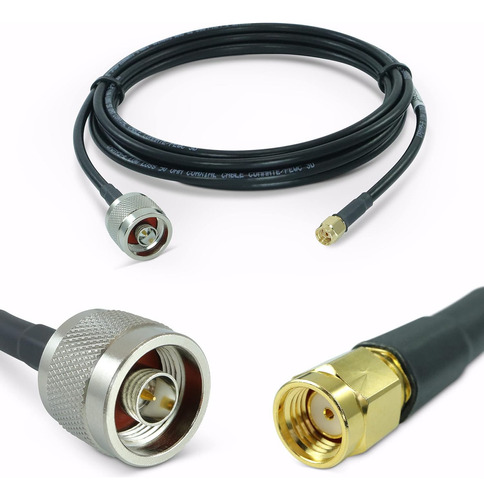 Cable Coaxial Proxicast De 50 Pies Rp-sma A N Macho Premium 