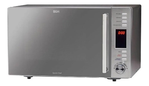 Imagen 1 de 6 de Microondas Trifunción Bgh Quick Chef 30 Litros B330dss9