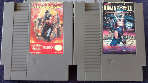 Ninja Gaiden 1 Y 2 Para Nintendo Nes (Usado)