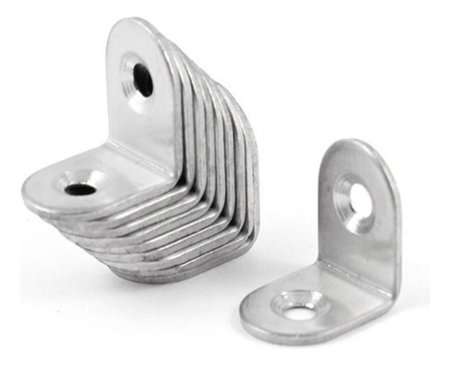 Suporte Angular De 90 Graus, Canto De Metal, 20 Unidades
