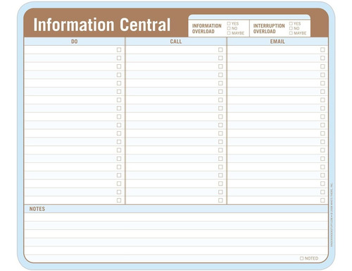 Knock Knock Information Central - Alfombrilla De Raton (8,9