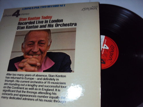 Vinilo Lp 168 Stan Kenton To Day Recorder Live In London