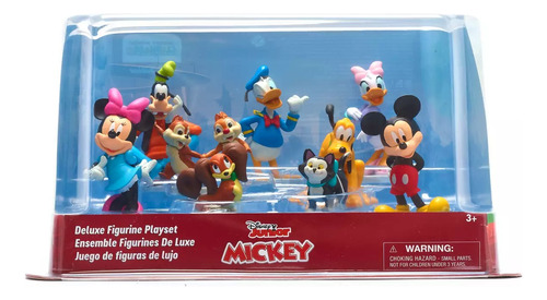 Juego De Figuras De Lujo De Mickey Mouse Y Sus Amigos 