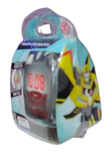 Figura Transformer Reloj De Pulso Para Niño De Led