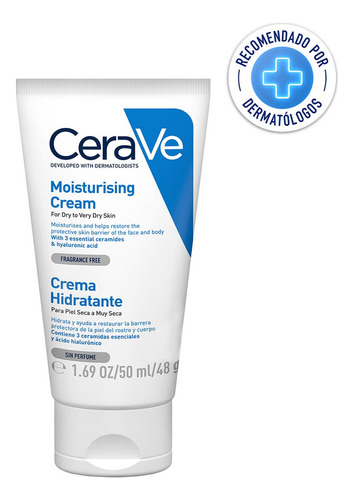 Crema Hidratante Cerave Piel Seca A Muy Seca 50ml