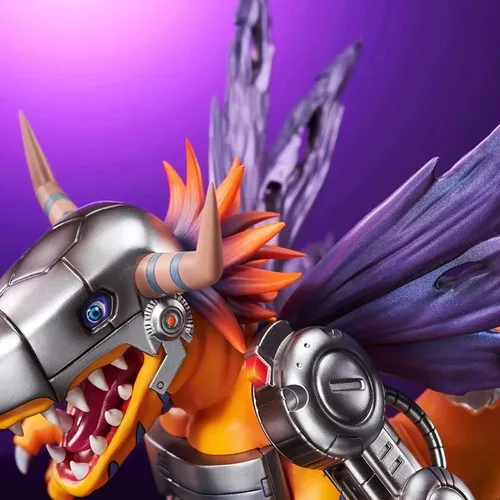 Figura De Acción Digimon Adventure Metal Greymon Anime De 18