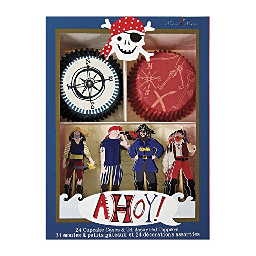 Meri Meri Kits De Cupcakes, Ahoy There Pirate