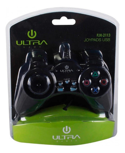 Joystick Alambrico Ultra Para Pc Usb Con Turbo