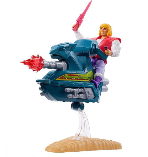 Masters Of The Universe Origins Jet Sled Con Príncipe Adam