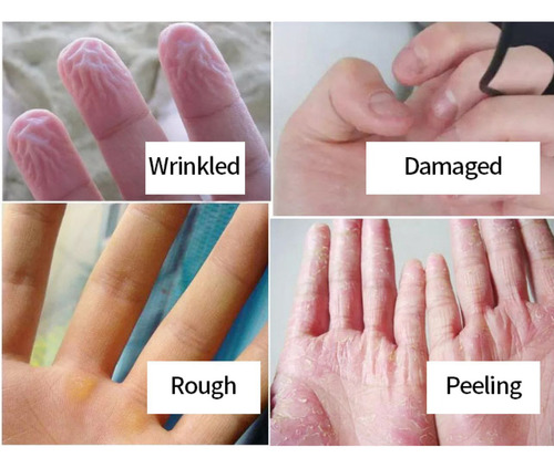 Guantes De Limpieza De Cocina De Plástico Fino Y Duraderos P