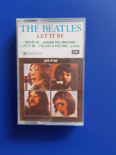 Cassette Tape The Beatles - Let It Be 1970