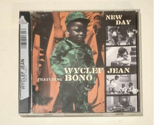 Wyclef Jean Featuring Bono - New Day Single Importado De Usa