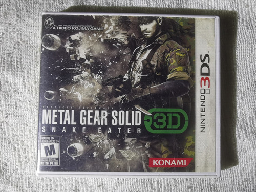 Metal Gear Solid Snake Eater 3ds