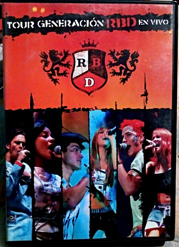 Rebelde 1ª, 2ª & 3ª Temporada + La Familia + Tour Rbd +libro (Usado)