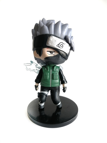 Naruto Shippuden Kakashi Figura Cabezon En Bolsa 