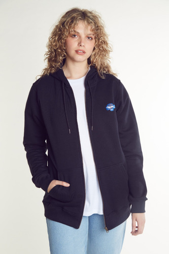 Campera Canguro Negra Vulk Rocco