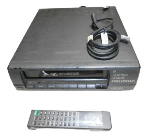 Vhs Video Cassette Grundig Modelo Vcp 180
