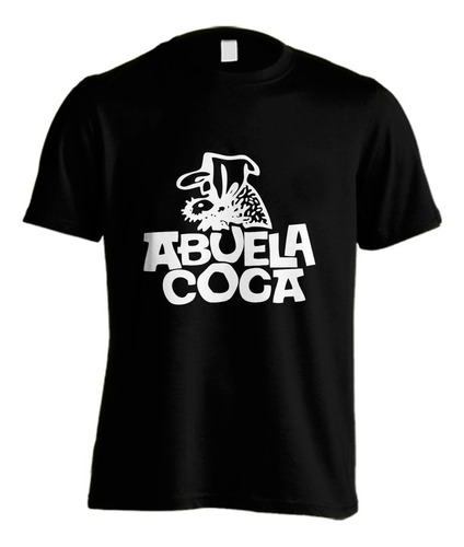 Remera Abuela Coca #01 Rock Artesanal Planta Nuclear