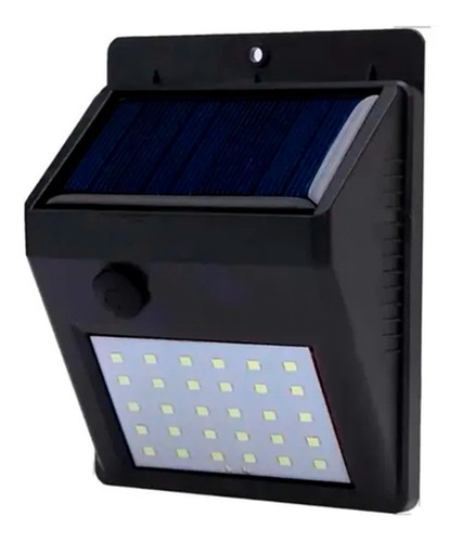 Aplique Solar 30 Led, Mas Led Q Otros Modelos,ip65 Exterior