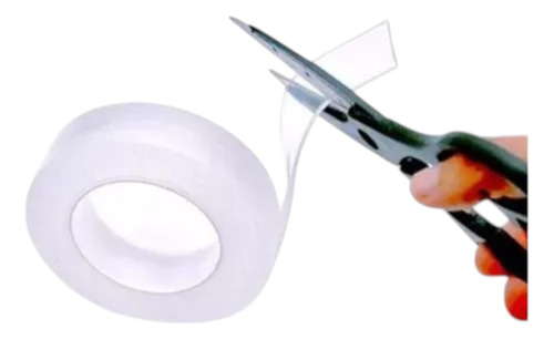 2x Cinta Silicona Adhesiva Doble Contacto Fas, Mágica 100cms