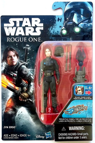 Jyn Erso Imperial Rogue One: A Star Wars Story Hasbro 3 3/4