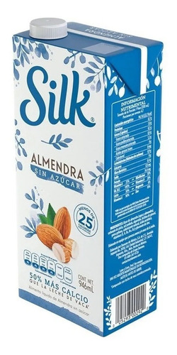 Bebidas Silk De Almendra Sin Azúcar 6 Pack