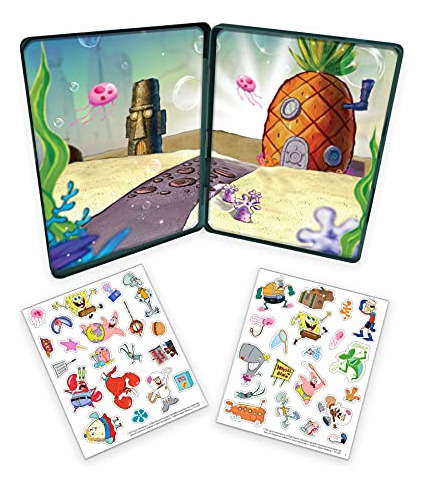 Tcg Toys - Caja Magnética Con Diseño De Bob Esponja