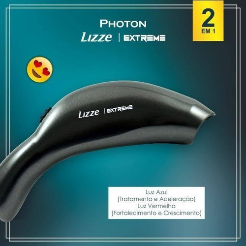 Imagem 2 de 10 de Photon Lizze Extreme Laser Capilar Azul/vermelho + Nanofixer