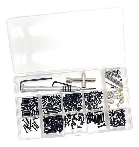 Kit De Tornillos Rc Universal Con Caja Para 1/14 144001