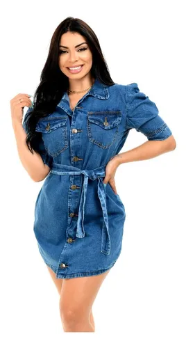 Vestido jeans mercadolivre 2025