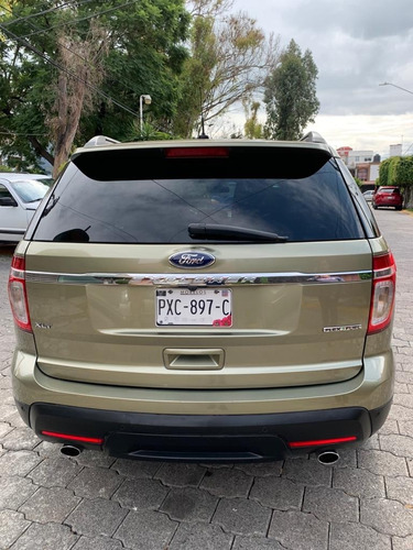 Imagen 4 de 14 de Ford Explorer Xlt 2013 Aut Clima Piel Cd Bolsas Rines