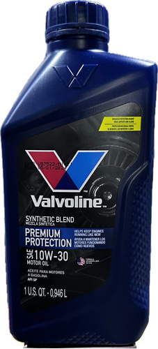 Aceite 10w30 Semisintetico Valvoline. Chacao