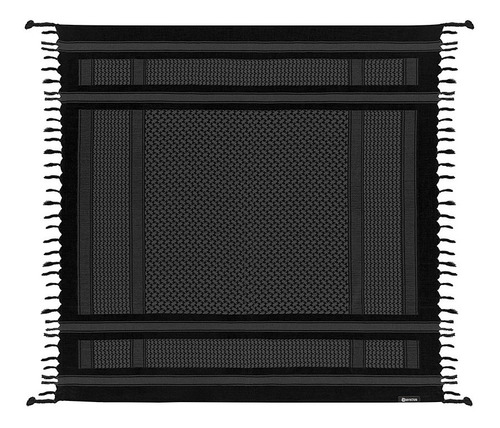 Imagem 2 de 7 de Shemagh Lenço Árabe Keffiyeh Dun 100% Algodão Original Índia