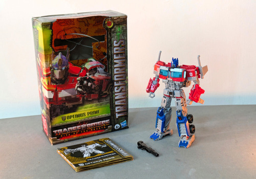 Optimus Prime Transformers Voyager Mainline Voyager Bestias (Usado)