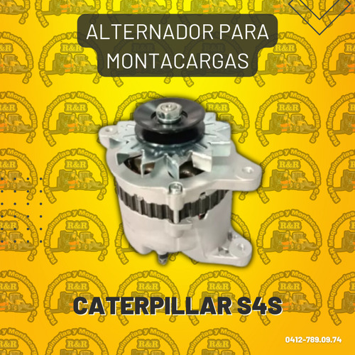 Alternador Para Montacargas Caterpillar S4s