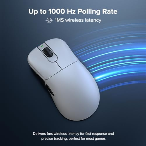Pack Mars Set: Mouse Gaming Inalámbrico 24000 Dpi Ergonómico