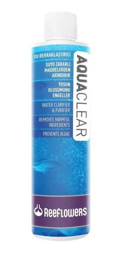 Reeflowers Aquaclear 85ml - Deixa A Água Cristalina