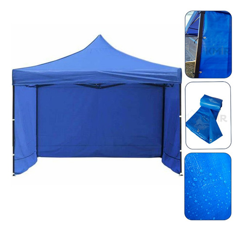 Carpa Impermeable Pared Lateral Para Toldos 2x2