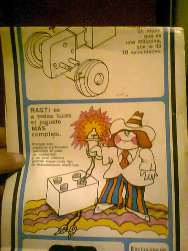 Propaganda Rasti Orig. + Catalogo Ideas Juguetería Retro Kxz (Usado)