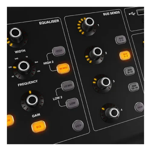 Consola Digital 40 Canales Midas M32 Mixer P/vivo Y Estudio