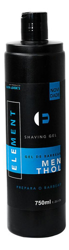 Alfa Look's Element Shaving Gel Menthol 750 Ml