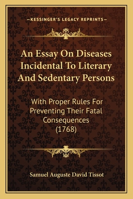 Libro An Essay On Diseases Incidental To Literary And Sed...