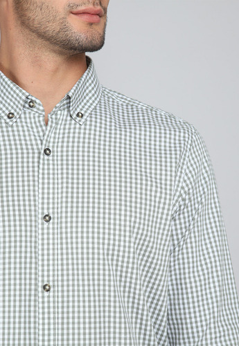 Camisa Cuadros Manga Larga Arrow Cm31044ve