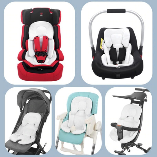 Imagen 5 de 7 de Cojín Acolchado Para Coche, Silla Auto, Huevitos Para Bebé
