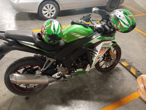 Moto Deportiva Color Verde 200cc
