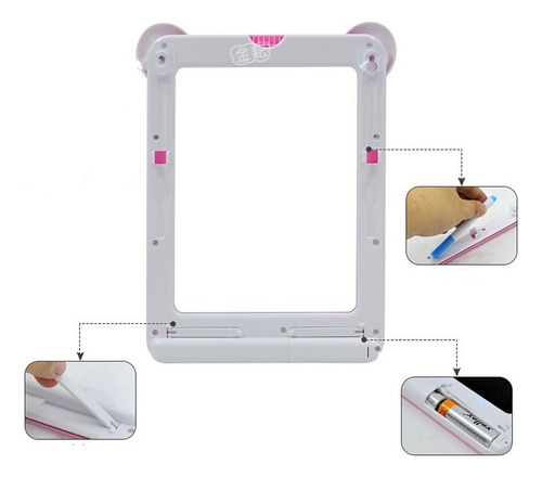 3d Graffiti Pad Led Luminoso Dibujo Tablero Juguete Regalo