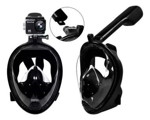 Máscara Snorkel Cara Completa Panorámica Anti Empañante