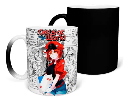 Mug Eritrocito Cell At Work Taza Magica Anime Taza