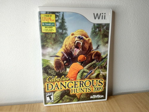 Juego Cabela's Dangerous Hunts 2009 Wii Activision Nintendo